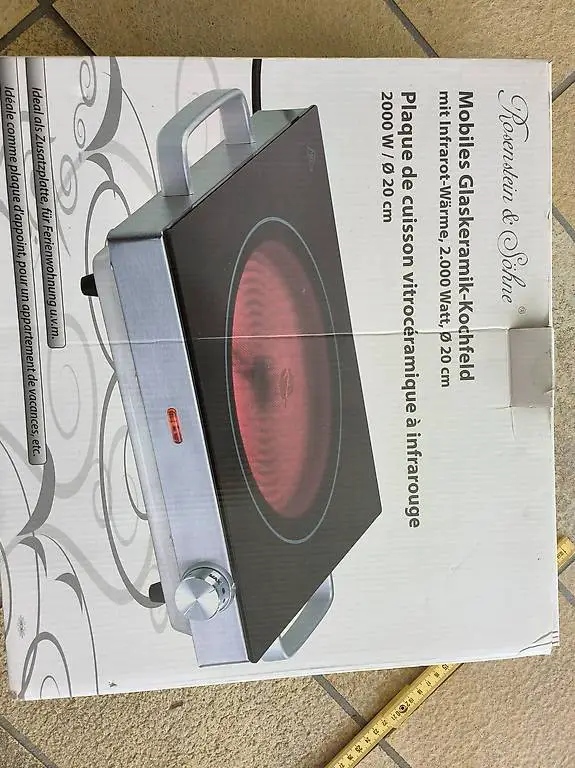 Herdplatte Glaskeramik