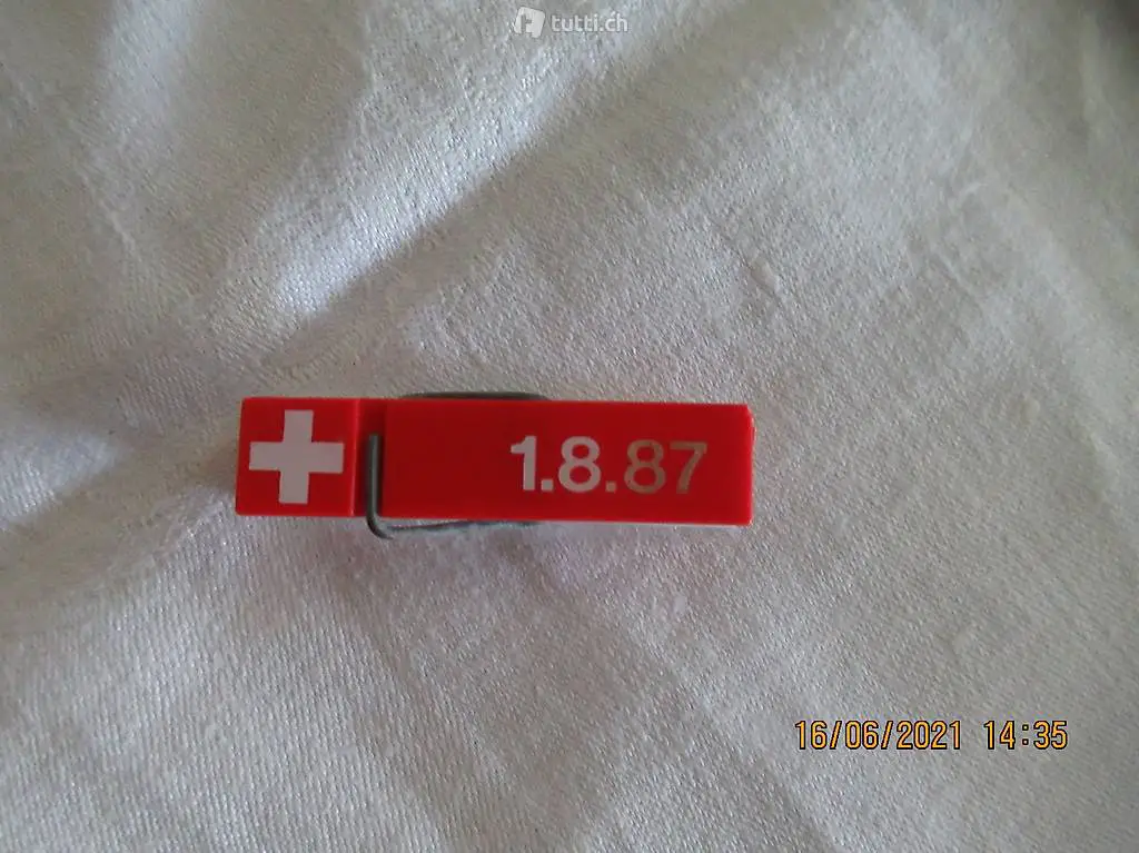 1. Augustabzeichen von 1987