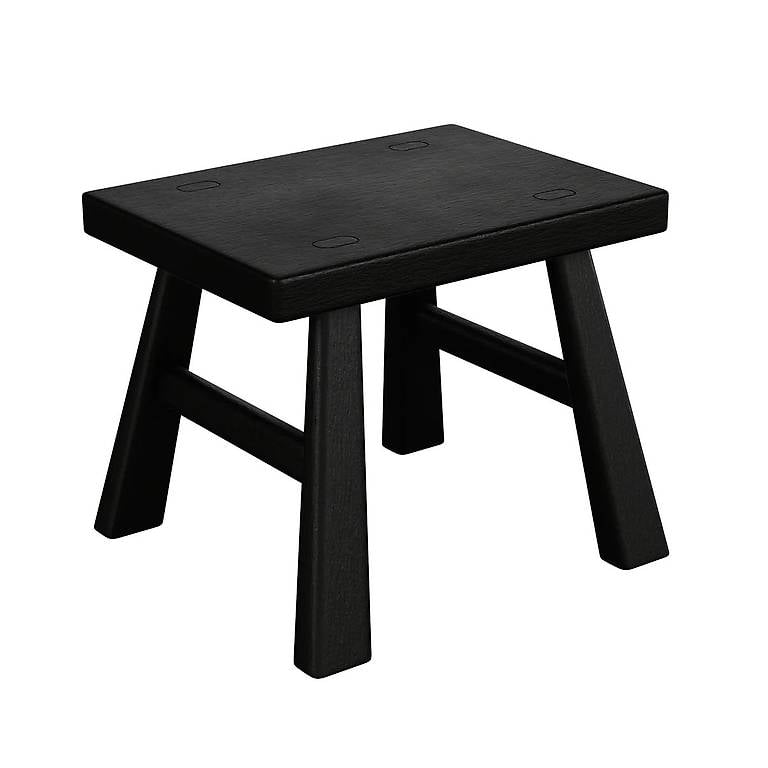 Restposten: Schwarze Holztritte - 300 Stück ab Lager