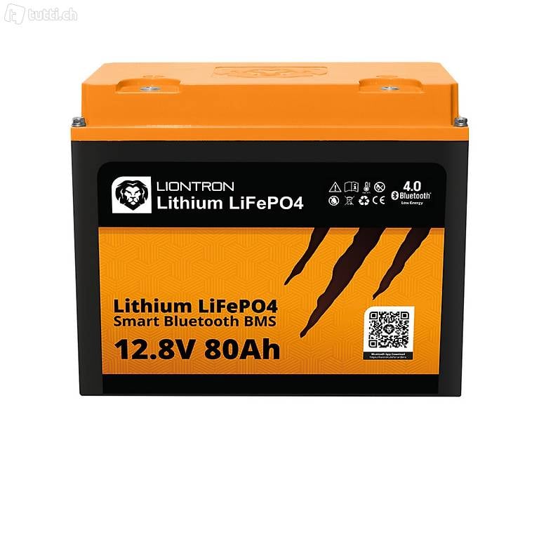  Liontron LiFePO4 12.8V 80Ah Lithium Akku