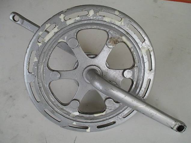 BMX Kettenblatt mit Kurbelgarnitur