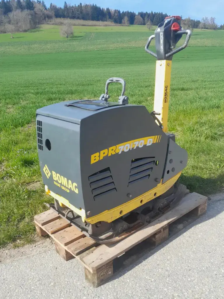 Bomag 580Kg Vibroplatte Elektrostart