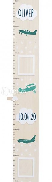 Messlatte: persönliches Geschenk zur Geburt oder Geburtstag