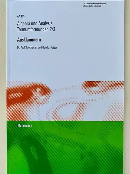Algebra und Analysis, Termumformungen 2/3, AA 105