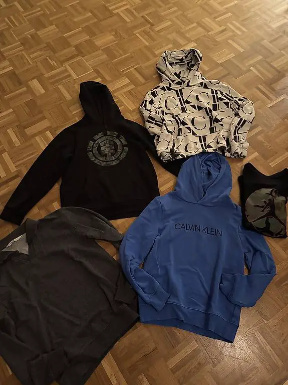 Marken Kaputzenpullover Jungs