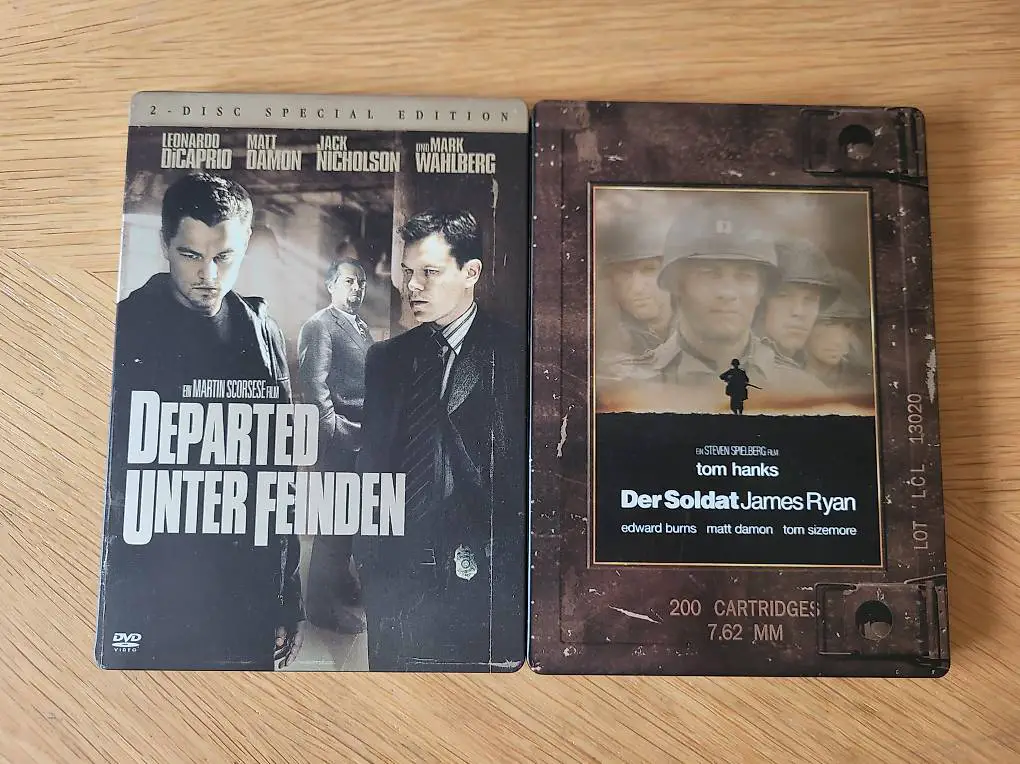 Sammlungsauflösung - DVD Steelbooks