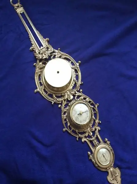 Taschenuhrständer aus Messing