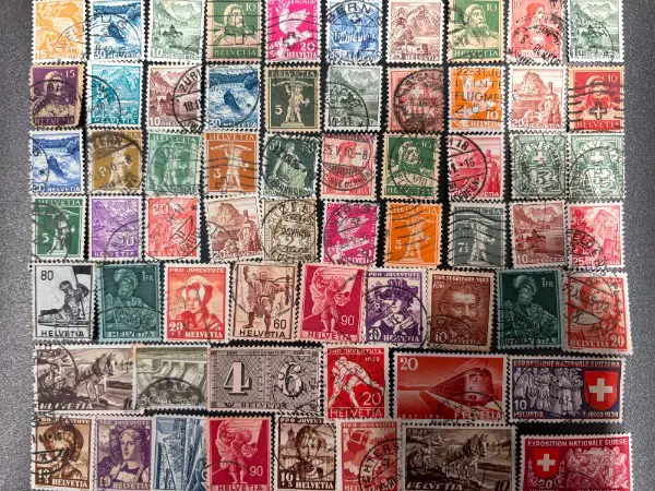 rar: xl set marken schweiz suisse svizzera wilhelm tell