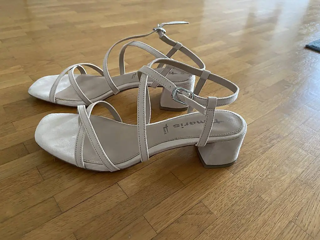 Sandale beige, Tamaris, Gr. 40