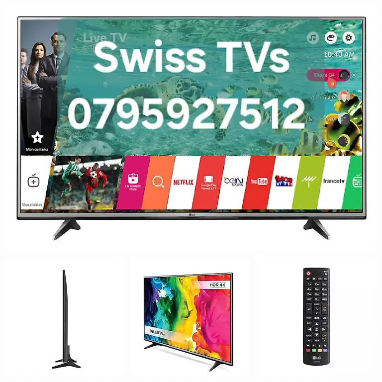 LG Smart TV 55" 140cm UHD 4K ohne Standfuss mit Wandhalt