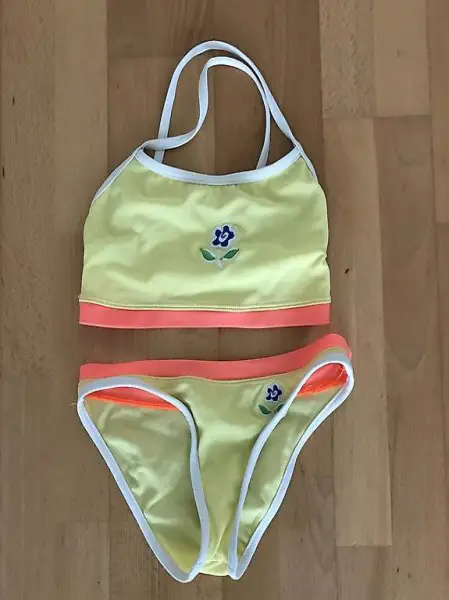 Bikini gelb Grösse 146-152