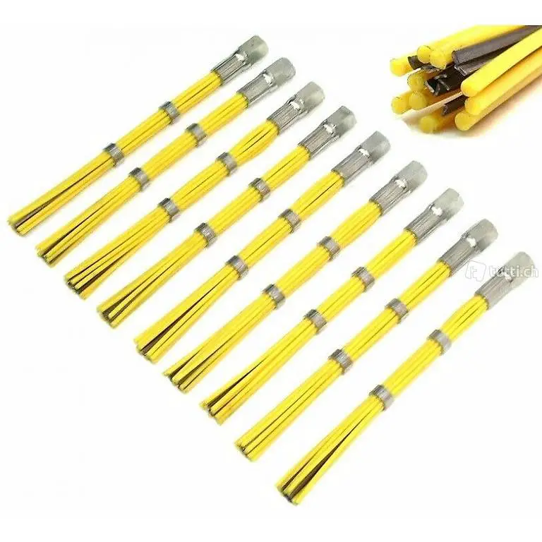  9x Bürstenzopf für Wildkrautbürste Radialbesen 56756