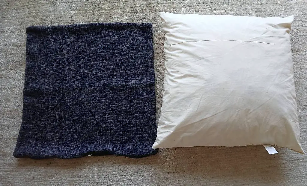 Zierkissen SOFAKISSEN 60x60cm Kissen dunkelblau home doctor