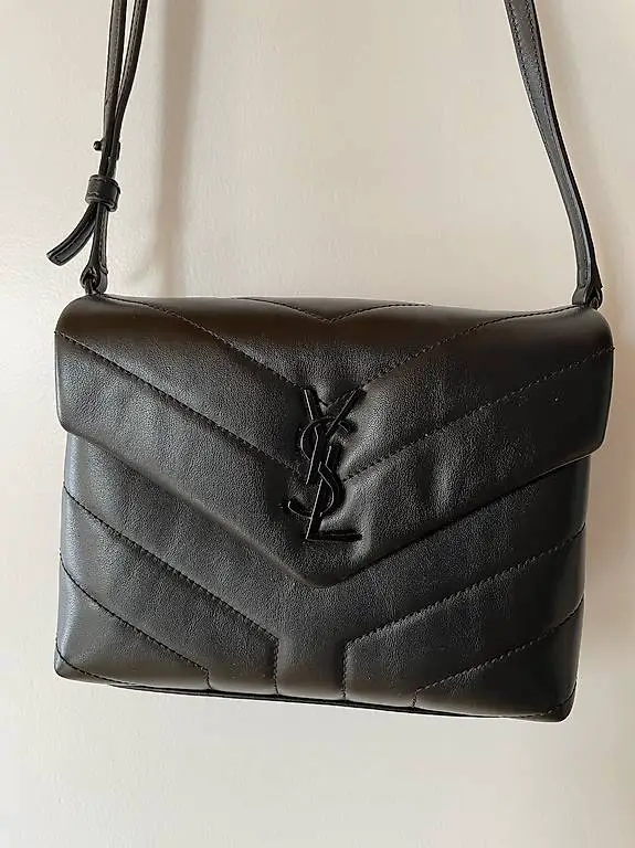 Saint Laurent Black Toy Loulou Bag