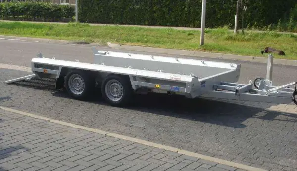 Hulco Terrax 4018/35 Baggeranhänger Maschinenanhänger Hulco