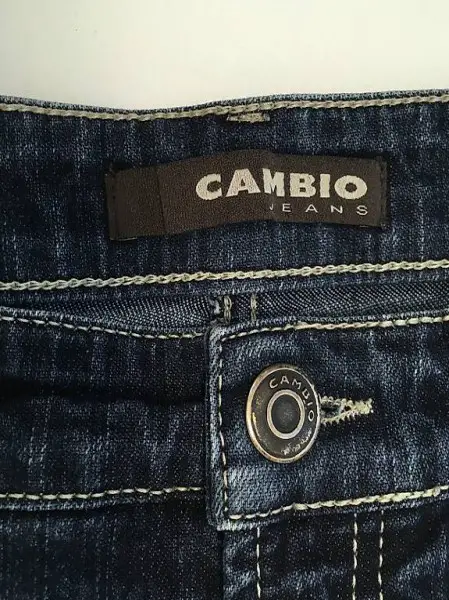 CAMBIO, Jeans, Jade, blau, D 42/USA 12