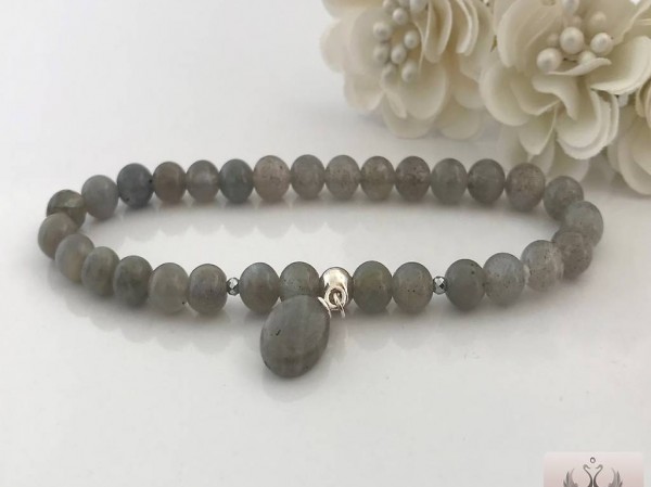  Labradorit Armband (LAB 6)