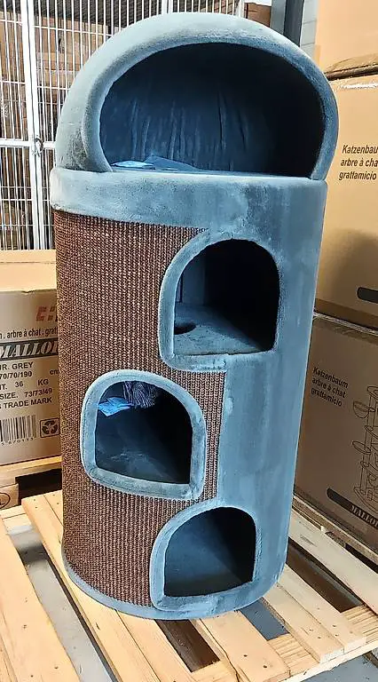 Katzenbaum Kratzhaus Kratztonne