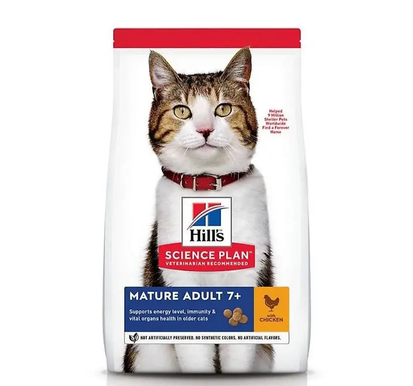 10kg Trockenfutter- Hill"s Science Plan Mature Adult 7+ Huhn