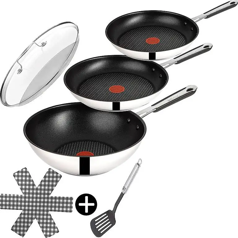 Tefal E30 Jamie Oliver Pfannenset Induktion 6 tlg -SET12- ho