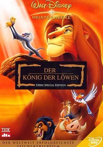 NEU König der Löwen 1 + 2 (3 DVDs)