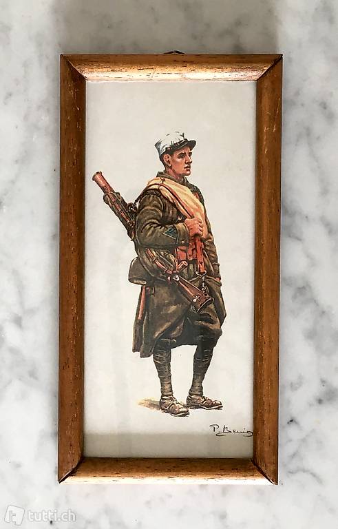 Vintage Bild - Soldat # 1