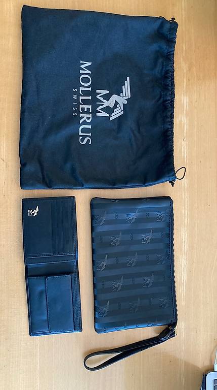 MOLLERUS Clutch und Portemonnaie
