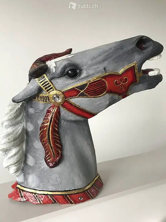 Kopf Karussellpferd karussell pferd herschell usa
