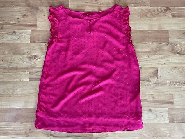 S. Oliver kurzarm Shirt, pink, neuwertig, Grösse 36