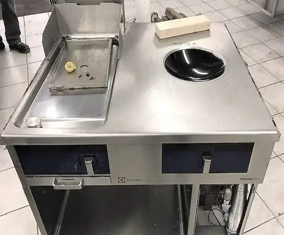  Electrolux Gasgrill 1/1 GN, Wok Induktion 5 kW