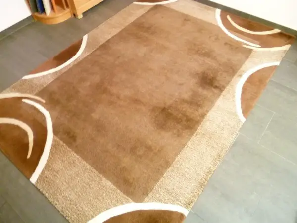 Teppich Handgetuftet 100% Schurwolle