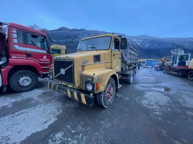 VOLVO, N1227 6x4, Rückwärtskipper