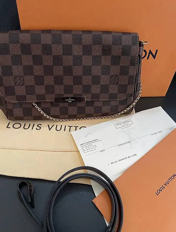Louis Vuitton Pochette Favorite MM Damier Ebene