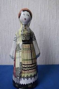 Schöne Keramikfigur handarbeit