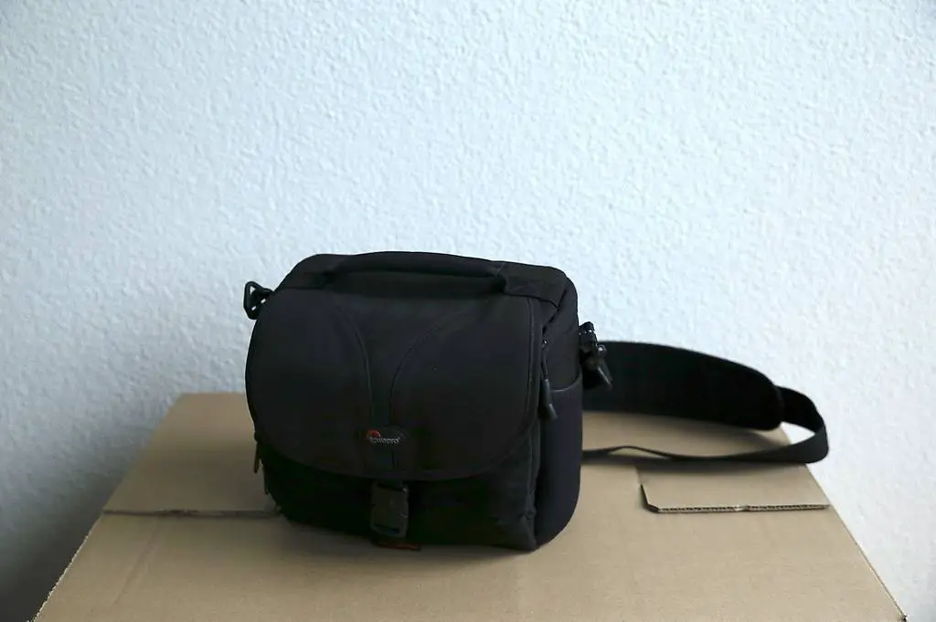 Fototasche Lowepro mit Regenschutz