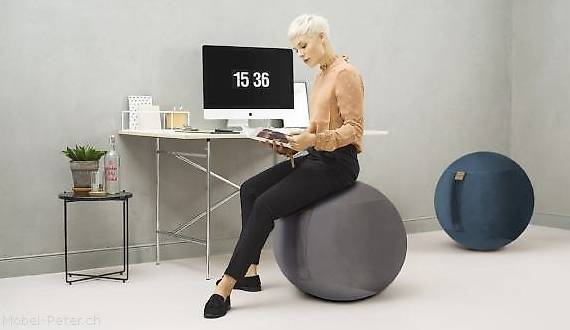 Sitzball Samt Uni in diversen Farben erhältlich