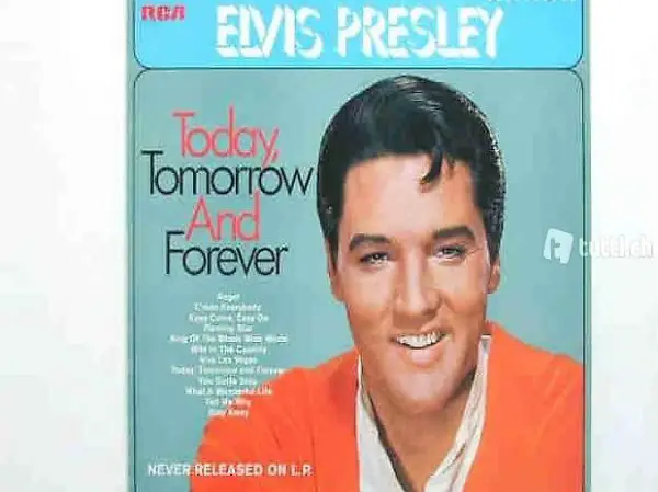 ELVIS PRESLEY - Today, Tomorrow (LP)