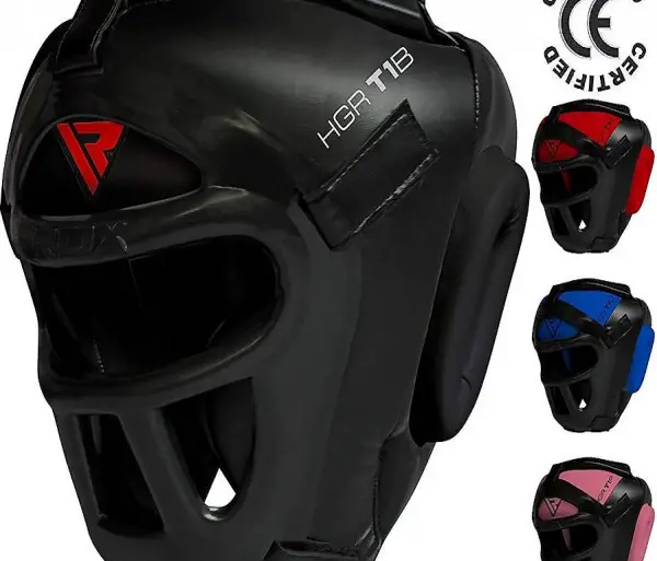  MMA Kopfschutz Boxen Gitter Muay Thai Kampfsport