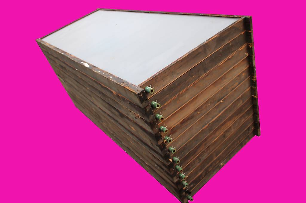 Kollektoren / Solaranlage (Warmwasser) , demontiert