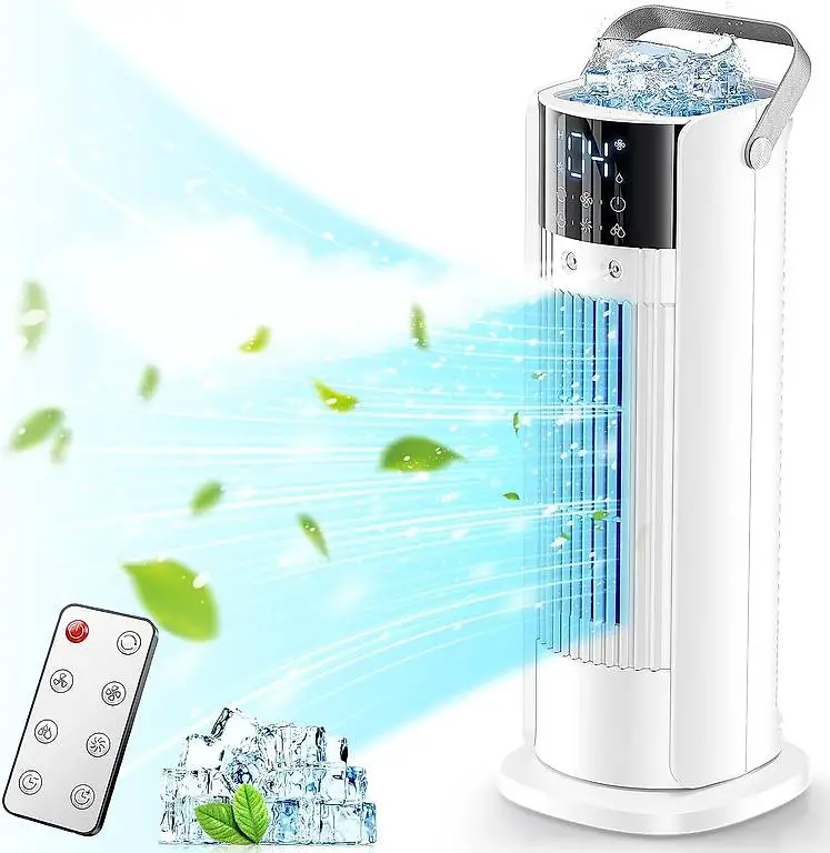 Klimaanlage Mobil, Luftkühler Ventilator mit Wasserkühlung