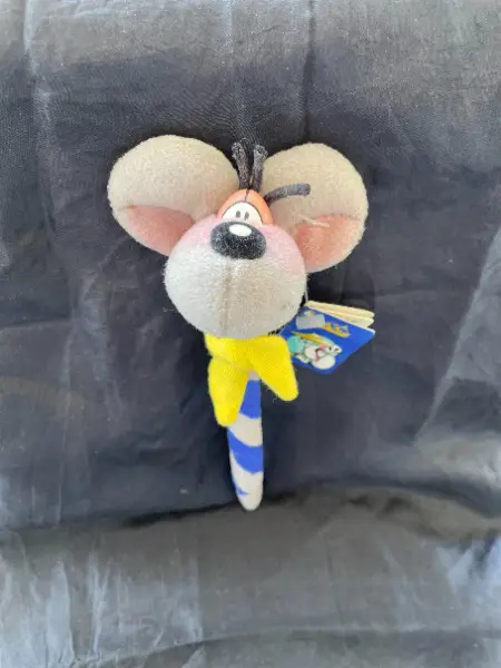 Diddl Plüschkugelschreiber und Wachsmalkreider - NEU