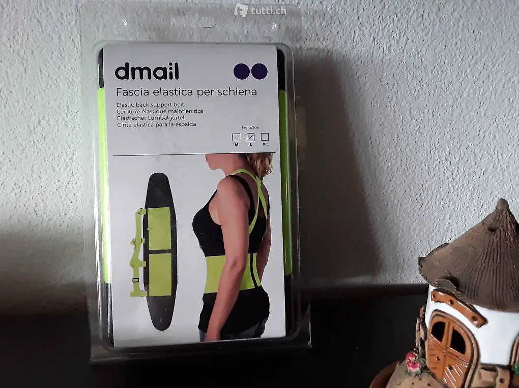 Fascia elastica per schiena