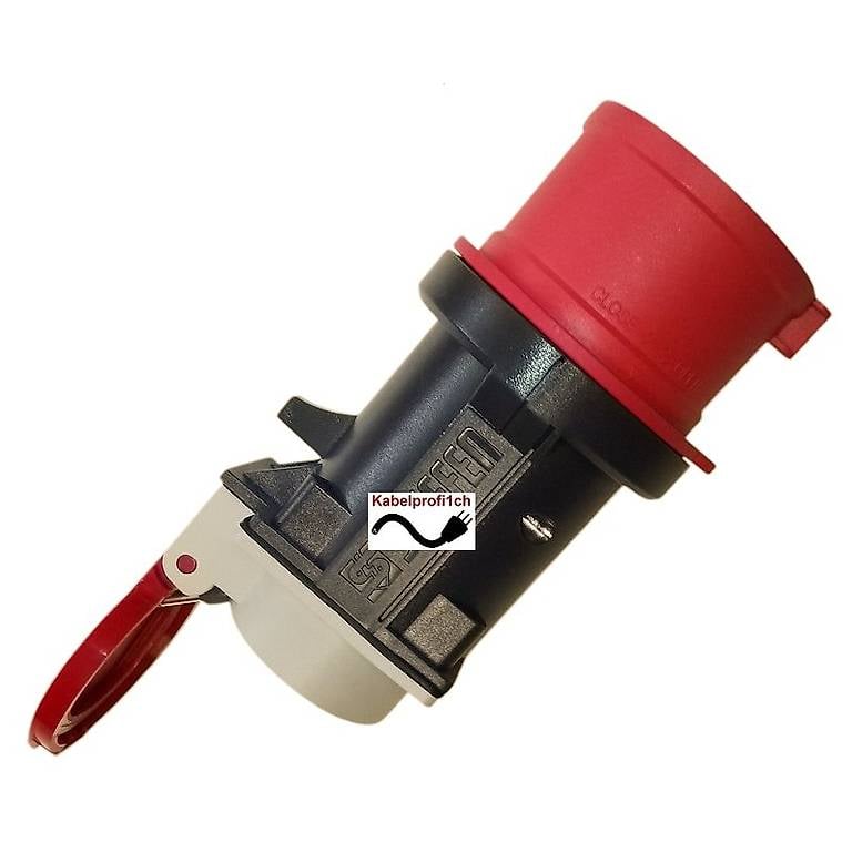 Aktion CEE16-5 auf T25 IP20 Kurzadapter für Innenanwendung