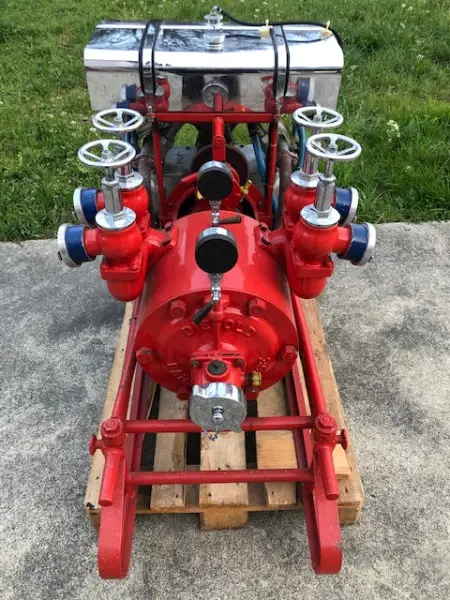 MS Diebold-Baden m.Zürchermotor JG1944 Oldtimer v.Feuerwehr.