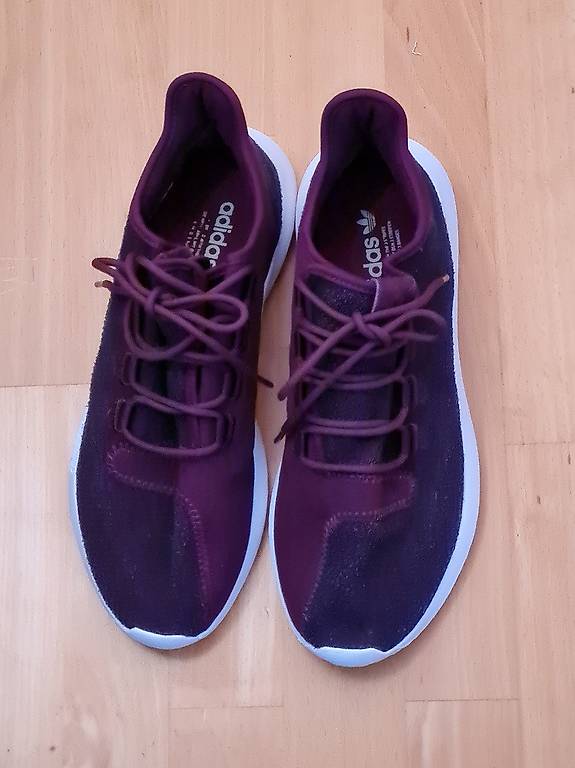 Neuw. Adidas Sneaker dunkelrot - Gr.10 (44 2/3)