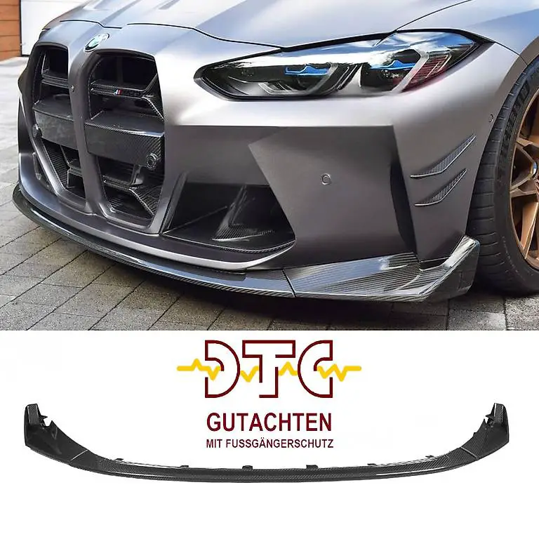 Frontspoiler CSL Carbon BMW M4 G82 G83 M3 G80 G81 Gutachten