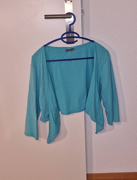 Bolero Damen türkisblau Gr. 38