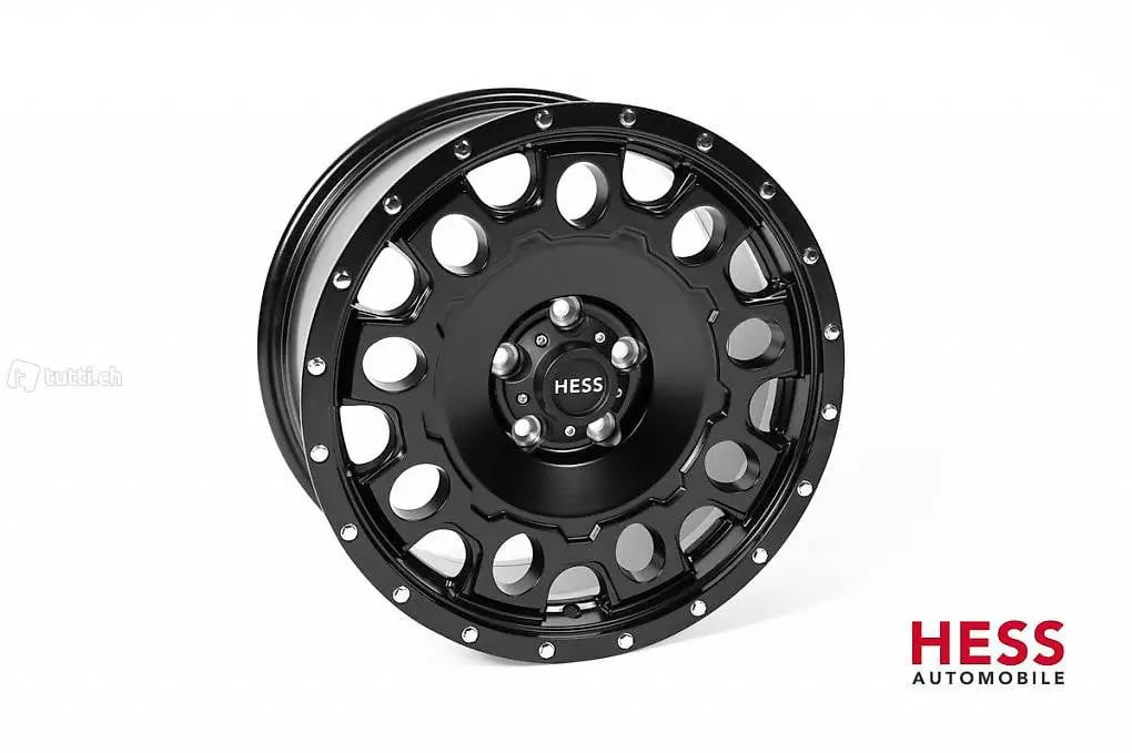  18 Zoll Savage Hole X1 Black H64 Alufelgen