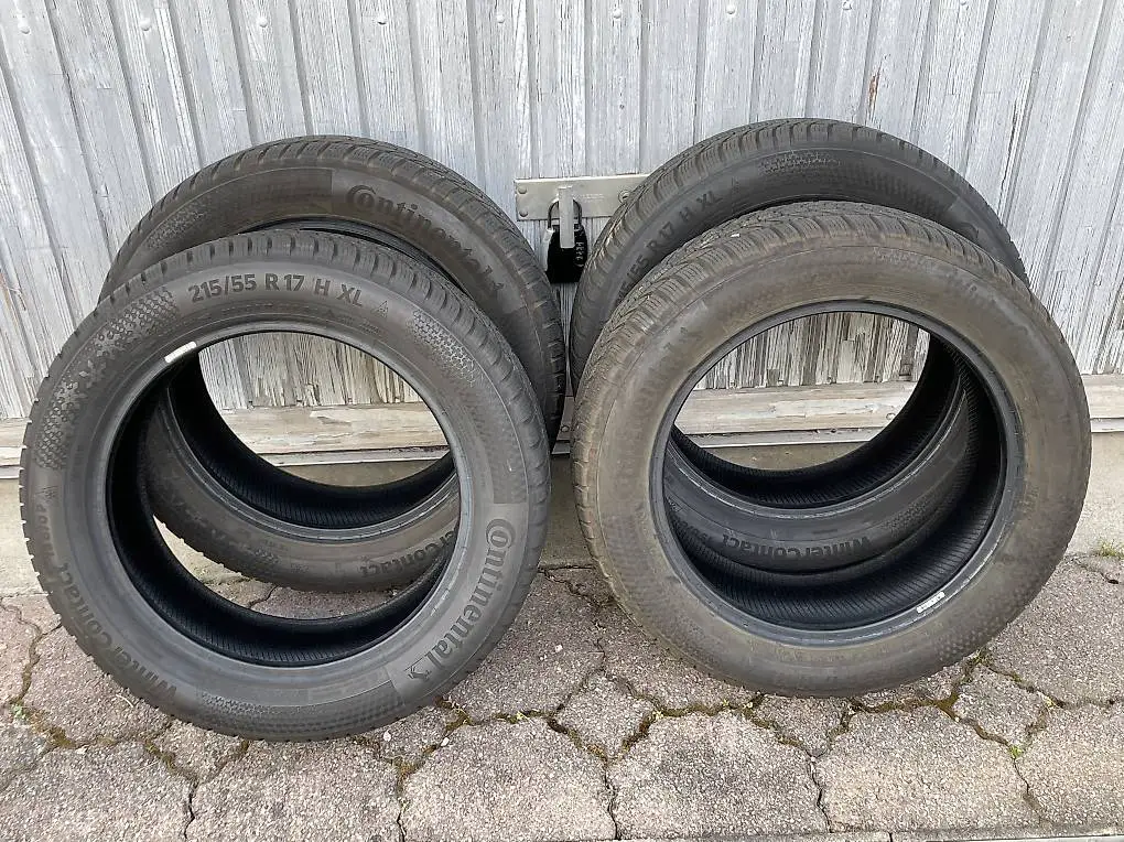 Continental 215/55 R17 Winterreifen 4 x 6mm 1 reifen DEF