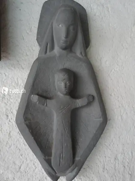  Maria mit Jesuskind, Heiligenbild gesegnet